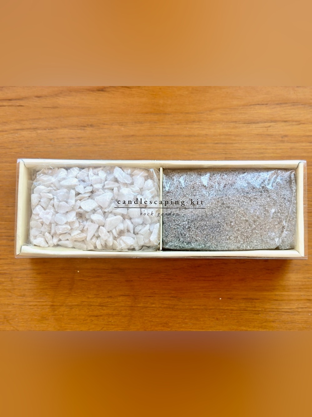 Pier 1 Candlescaping Kit Rock Garden Sand & Stones